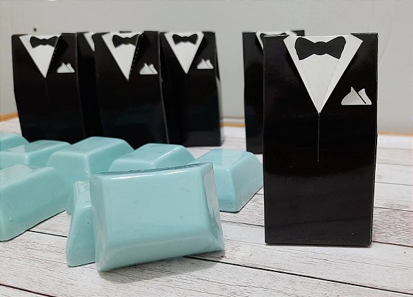 kit Caixinha "Terno de Noivo" | O Detalhe que Faz a Diferença!