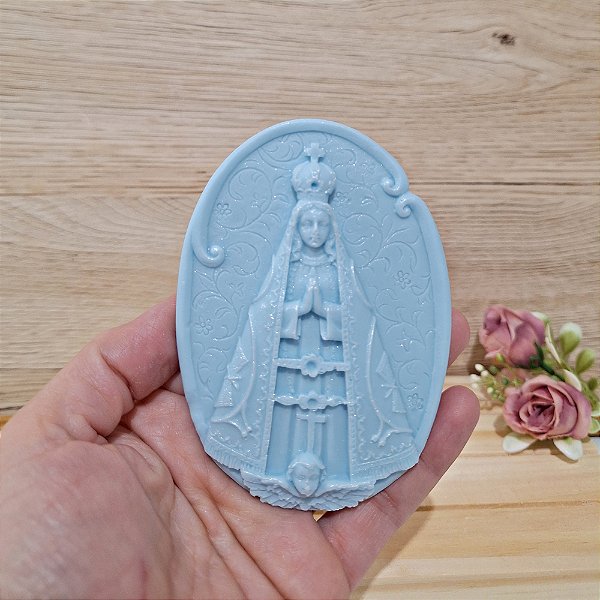 Sabonete Artesanal Nossa Senhora Mãe e Rainha | Lembrancinha Batizado e Comunhão