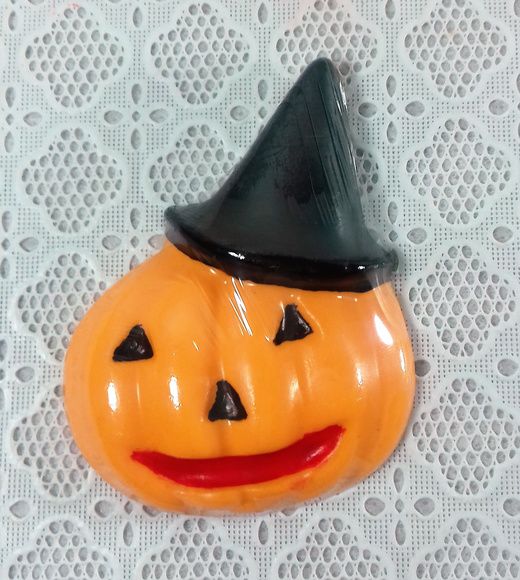Kit Sabonete Artesanal Abóbora Feiticeira | Lembrancinha Halloween