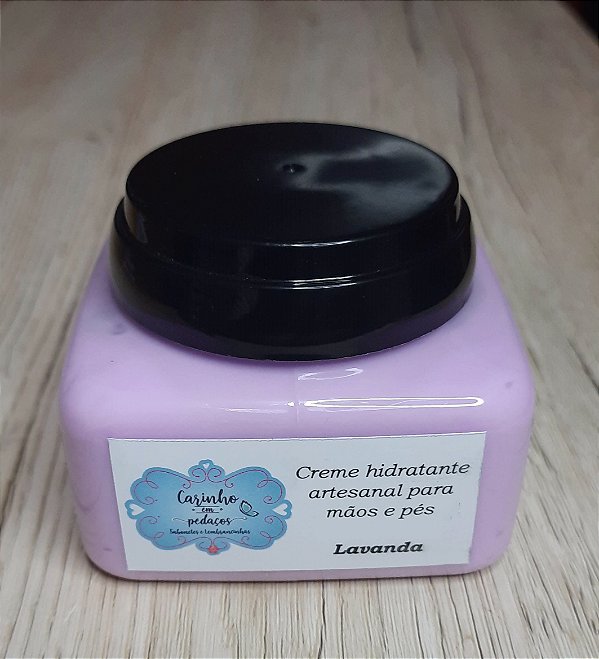 Creme Hidratante para Pés e Mãos | Lavanda Natural