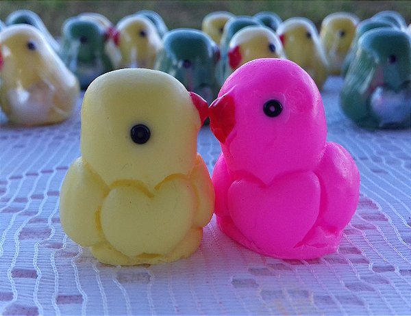 Kit Mini Sabonete Passarinhos | Charme e Delicadeza