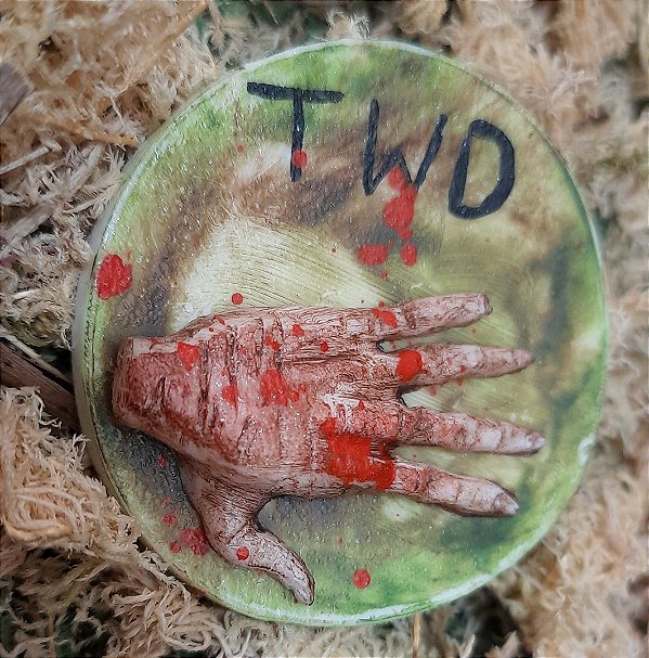 Sabonete Artesanal Mão de Zumbi | Lembrancinha Halloween e Formatura