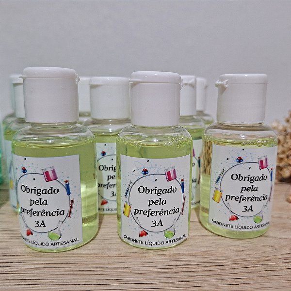 Kit Sabonete Líquido Artesanal | Autocuidado e Carinho para Levar na Bolsa