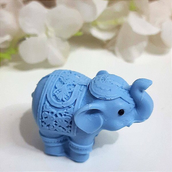 Kit Mini Sabonete Elefante | Lembrancinha Maternidade e Chá de Bebê