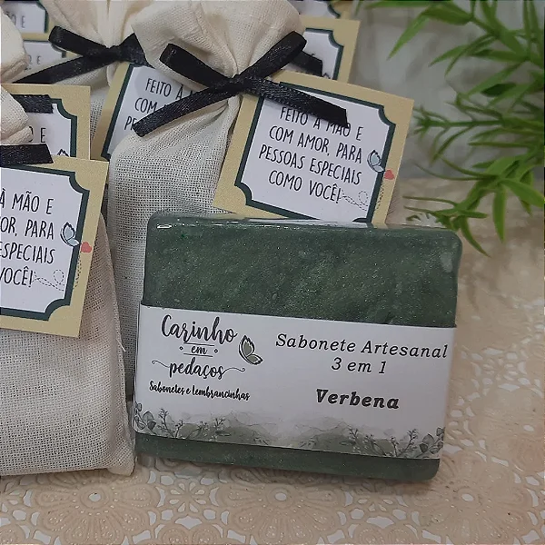 Sabonete Artesanal 3 em 1 | Corpo, Barba e Cabelo