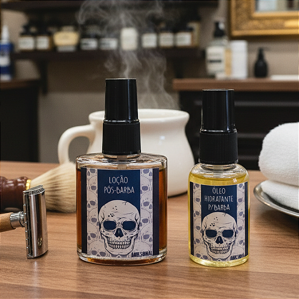 Loção Pós-Barba Minimalista | Frasco de Vidro 30ml