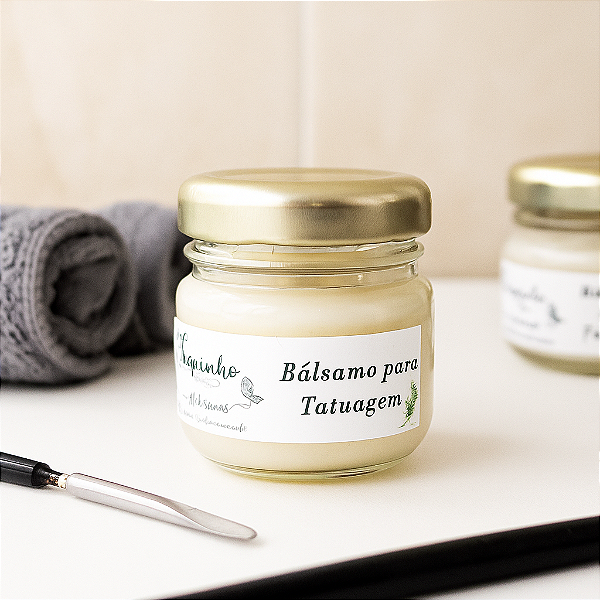 Bálsamo Natural para Tatuagem | Sua Arte na Pele, Impecável