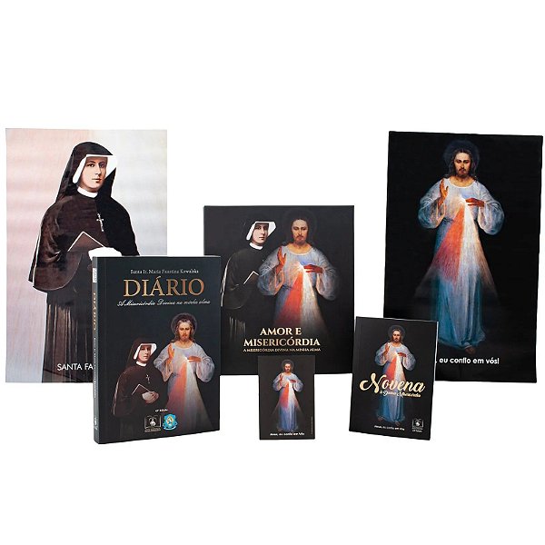 Box Diário de Santa Faustina Amor e Misericórdia (Capa Flexível)