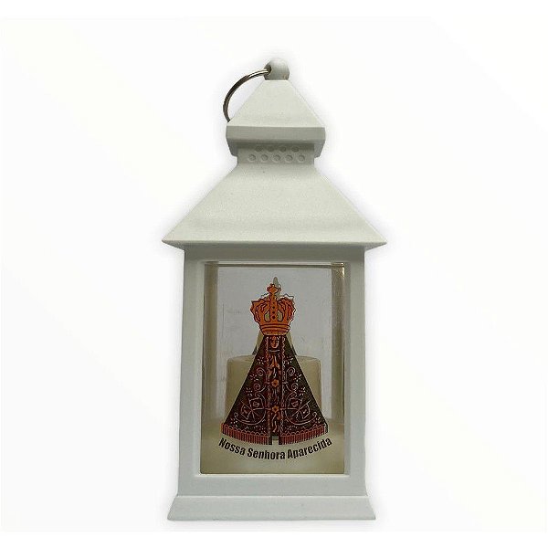 Luminária Vela Lampião Nossa Senhora Aparecida