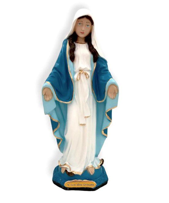 Imagem Nossa Senhora Das Graças em Gesso Premium 20cm