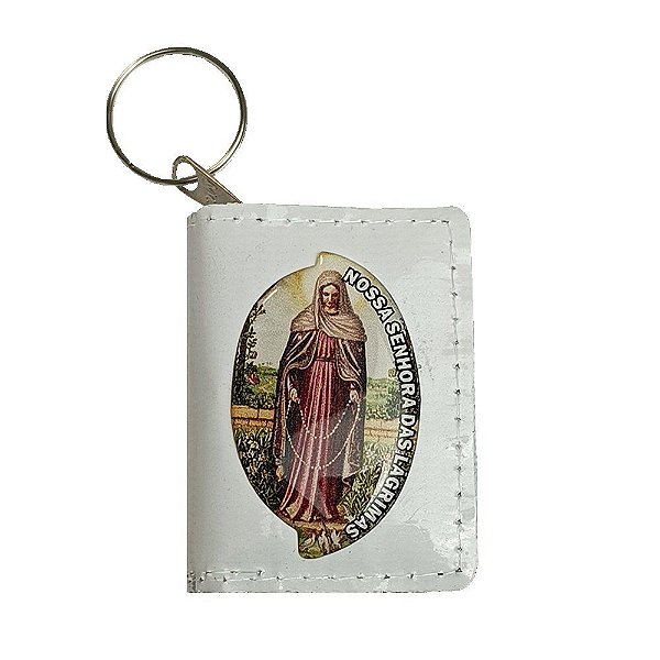 Chaveiro Preciosas Promessas de Nossa Senhora das Lágrimas
