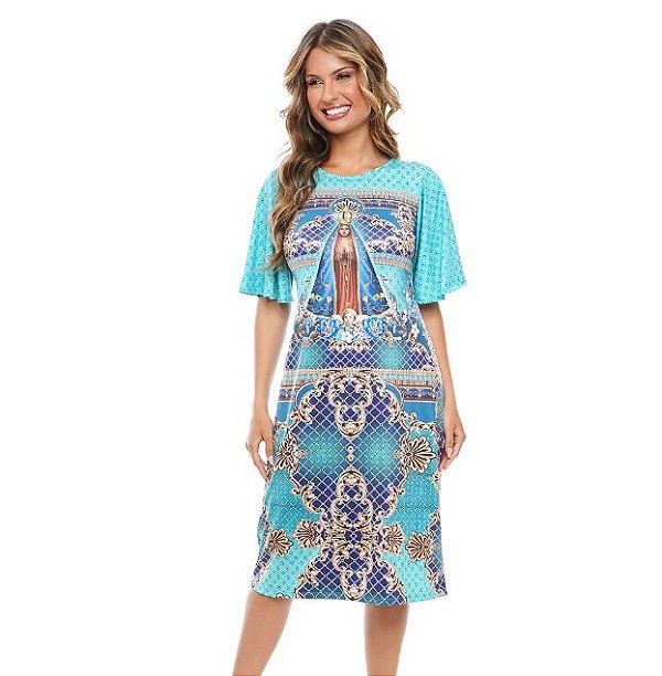 Vestido Nossa Senhora Aparecida DVV12251