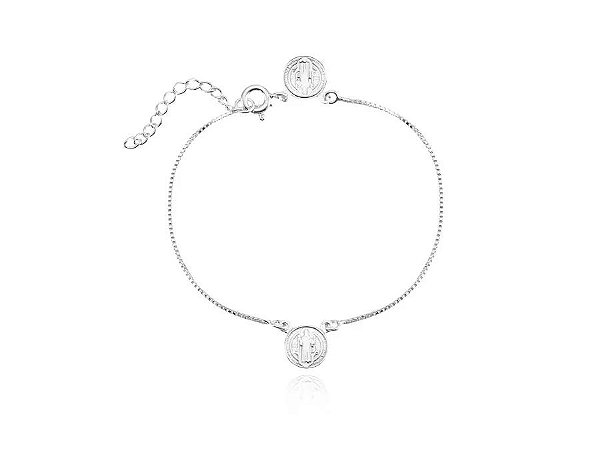 Pulseira São Bento Prata 925