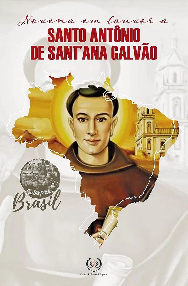Livro Novena em Louvor a Santo Antônio de Sant’Ana Galvão