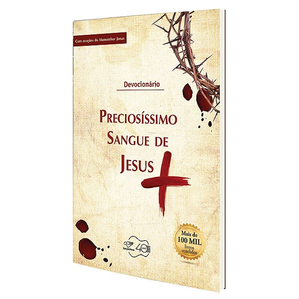 Livro Devocionário ao Preciosíssimo Sangue de Jesus