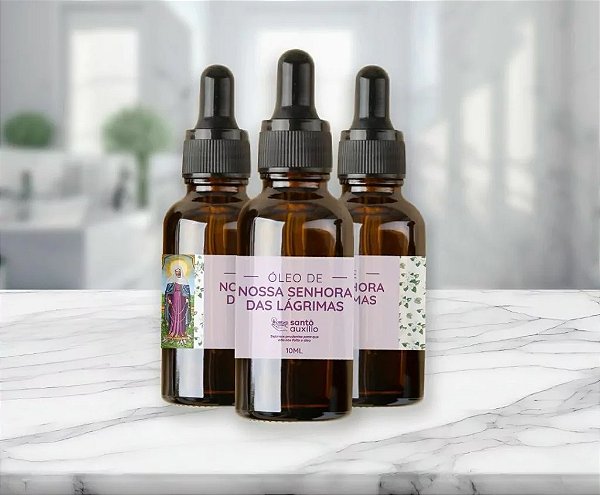 Óleo de Nossa Senhora das Lágrimas 10ml