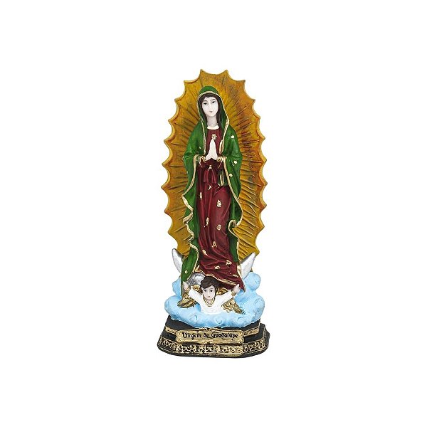 Imagem de Nossa Senhora de Guadalupe em Resina 16cm