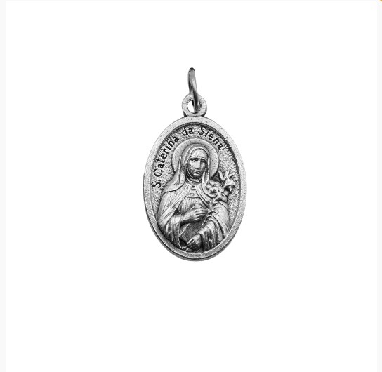 Medalha Italiana Santa Catarina de Sena