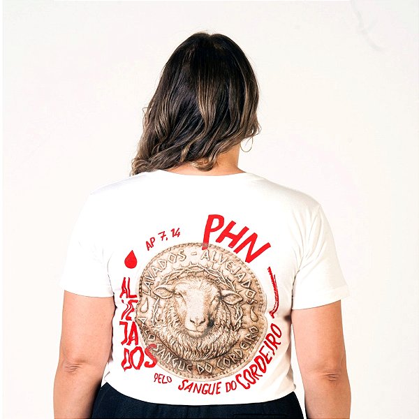 Baby Look PHN 2026 - Alvejados Pelo Sangue do Cordeiro