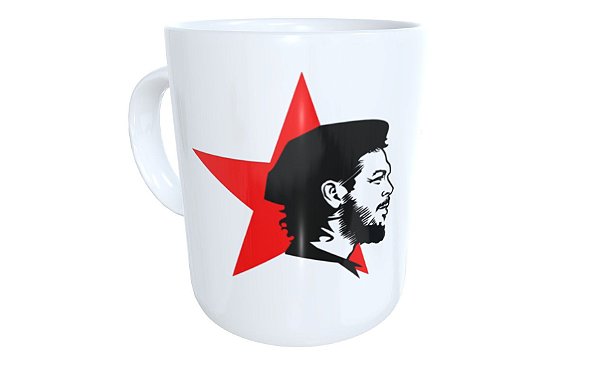Caneca de cerâmica che guevara presente criativo comunismo