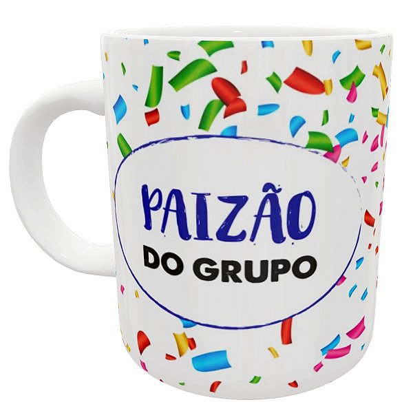 Caneca divertida paizão do grupo presente divertido wpp