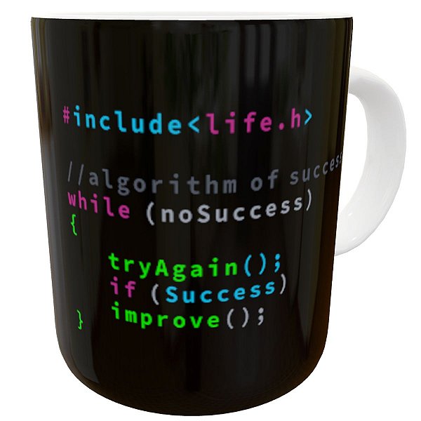 Caneca profissão programador presente TI developer