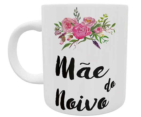 Caneca mãe do noivo presente lembrancinha de casamento