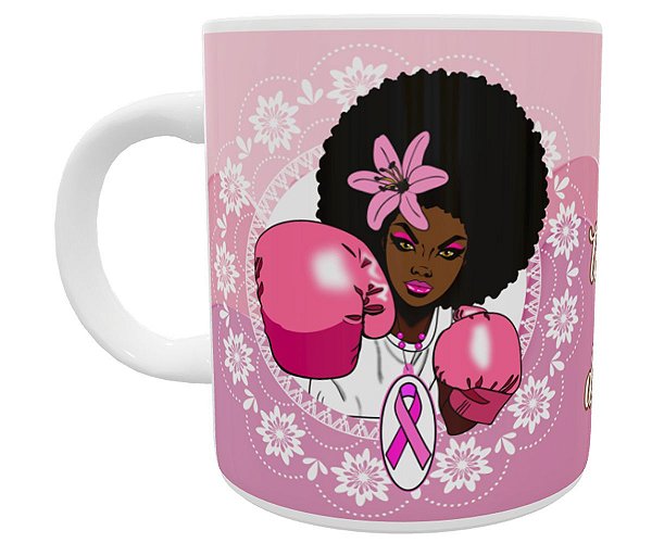 Caneca cuidar-se também é demonstrar amor mulher negra