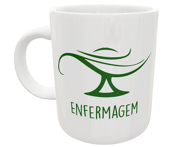 Caneca profissão enfermagem essa paixão não tem cura