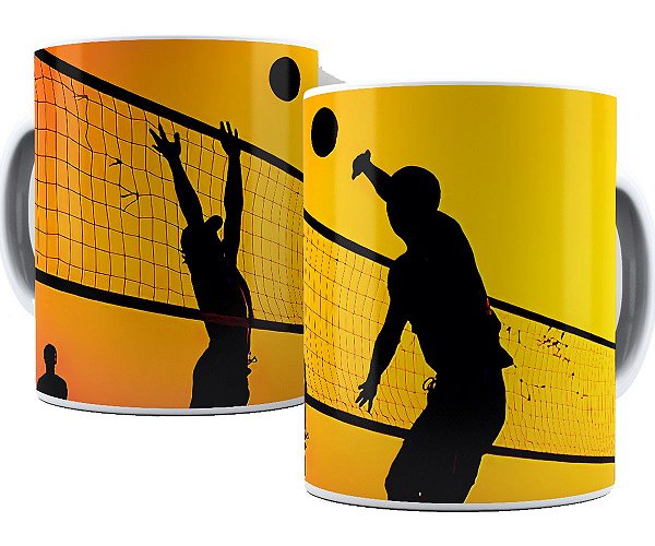 Caneca volei presente esporte voleyball