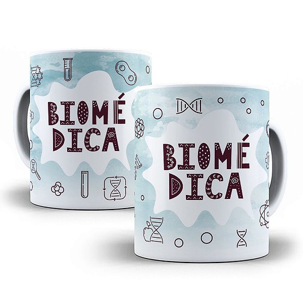 Caneca biomédica profissão faculdade presente biomedicina