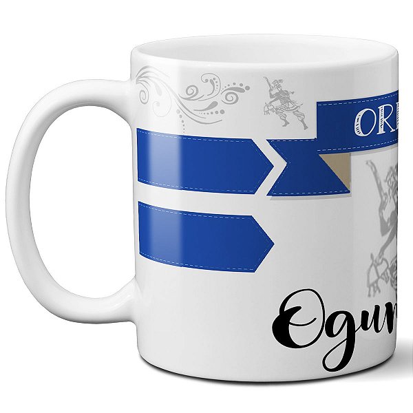 Caneca ogum presente candomblé umbanda religião fé