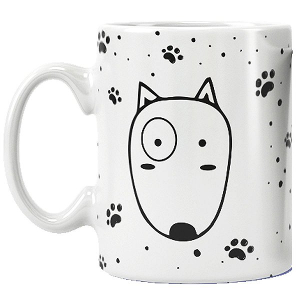 Caneca dog lover pai de cachorro mãe de cachorro pet lover