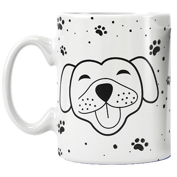 Caneca doguinho pet dog lover cachorro fofo fun divertido