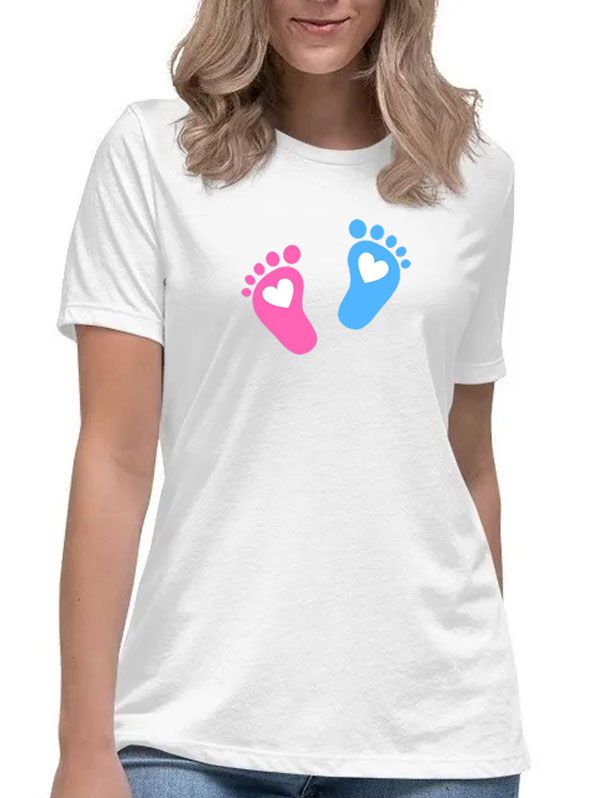 Camiseta cha revelacao gestante gravidez gravida mamae