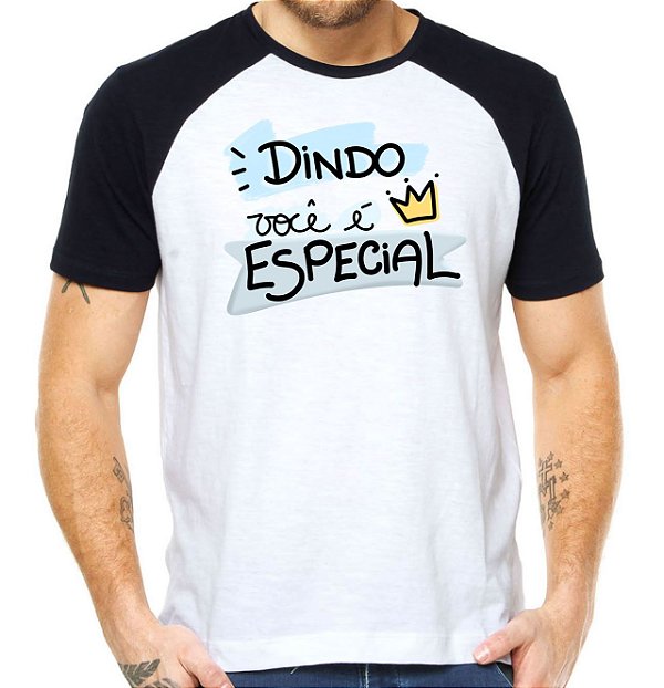 Camisa dindo você é especial camiseta padrinho presente