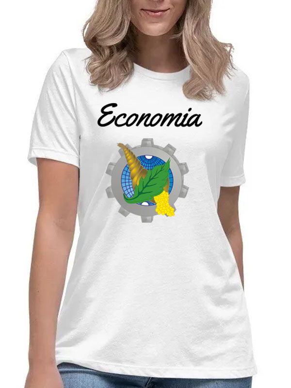 Camiseta curso economia faculdade universitária economista