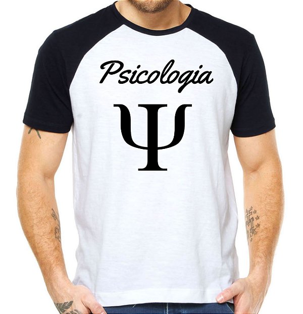 Camisa psicologia psicologo camiseta curso faculdade