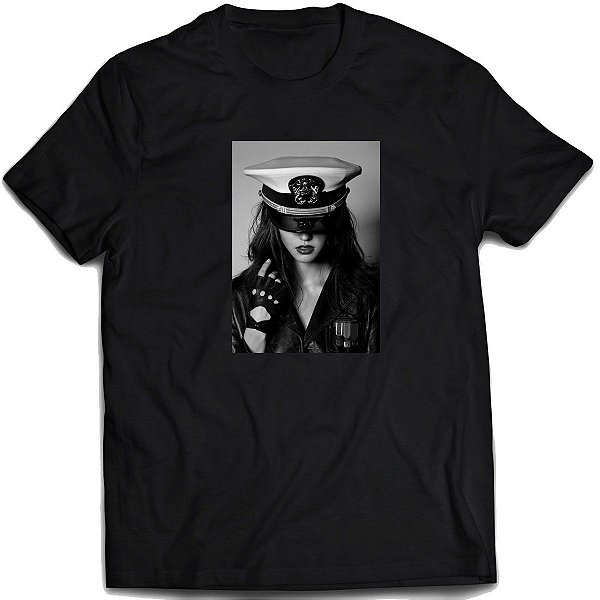 Camiseta Marinheira sensual Camisa mulher sexy marinha