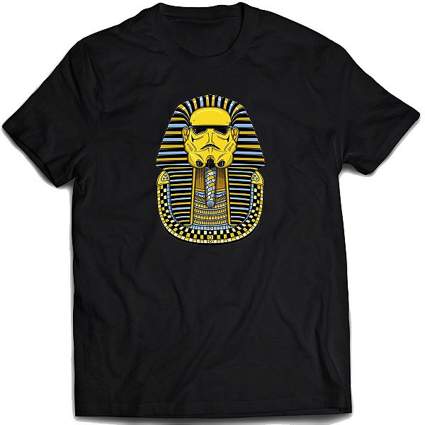 Camiseta Star wars storm trooper faraó Camiseta Esfinge