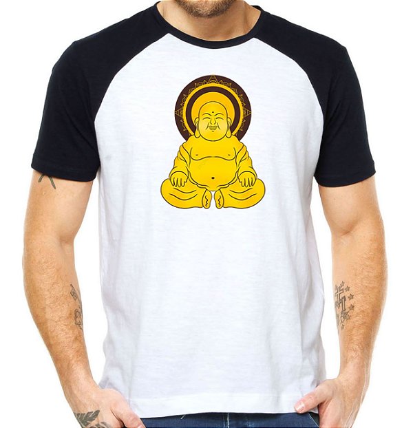Camiseta budismo camisa religião buda fé