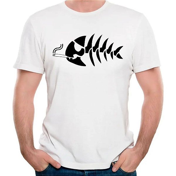 Camiseta Peixe pescaria camisa tshirt