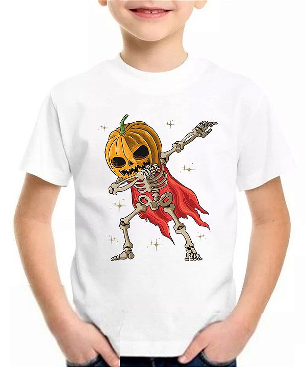 Camiseta jack o' lantern dab camisa blusa halloween presente