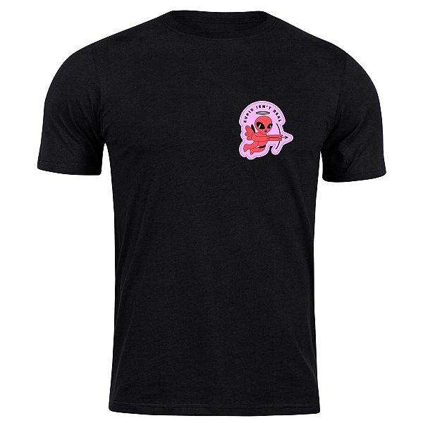 Camiseta algodão alien cupid inst real camisa blusa