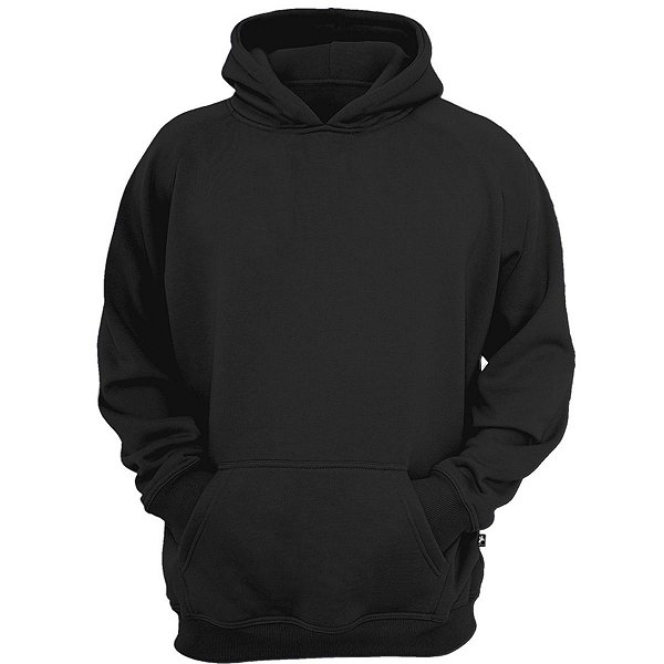 Casaco moletom canguru liso com bolso moletom inverno