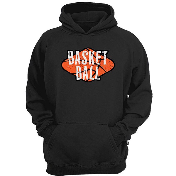 Casaco moletom Basketball basquete blusão de frio com bolso