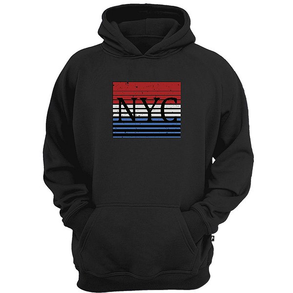 Casaco moletom NYC nova iorque new iorque moda de rua street