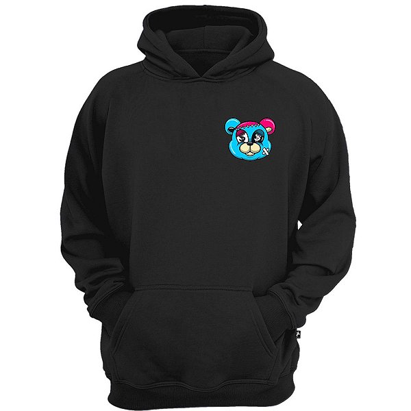 Casaco moletom urso bear hip hop com capuz swag  street