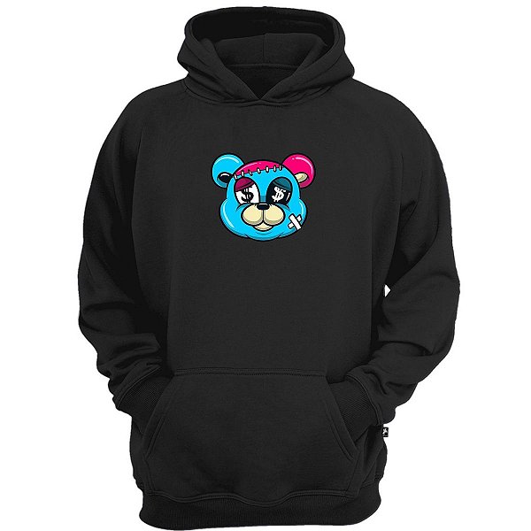 Casaco moletom urso bear swag thug life style rap hip hop
