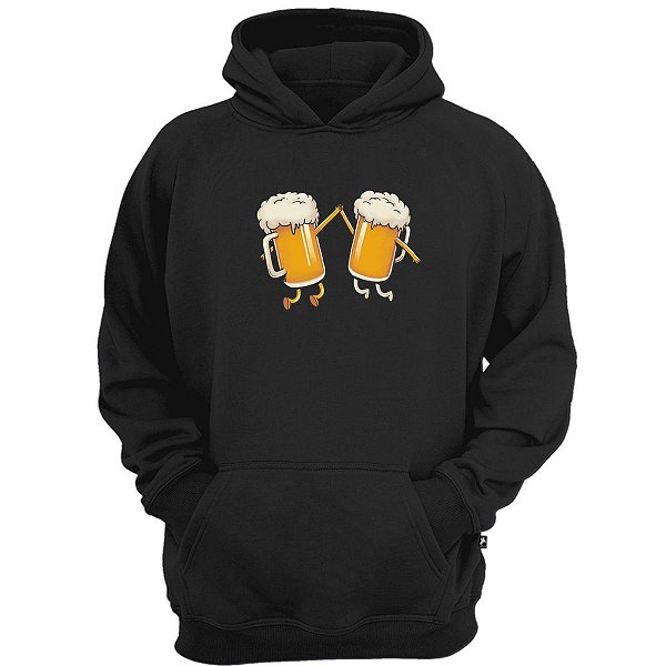 Casaco moletom beer fried chopp cerveja blusão inverno amigo